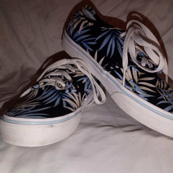 Vans Camden Tropical Palm Leaf Women's Sz Missy 4 - Picture 7 of 11